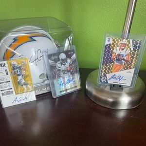 Chargers autographed memorabilia